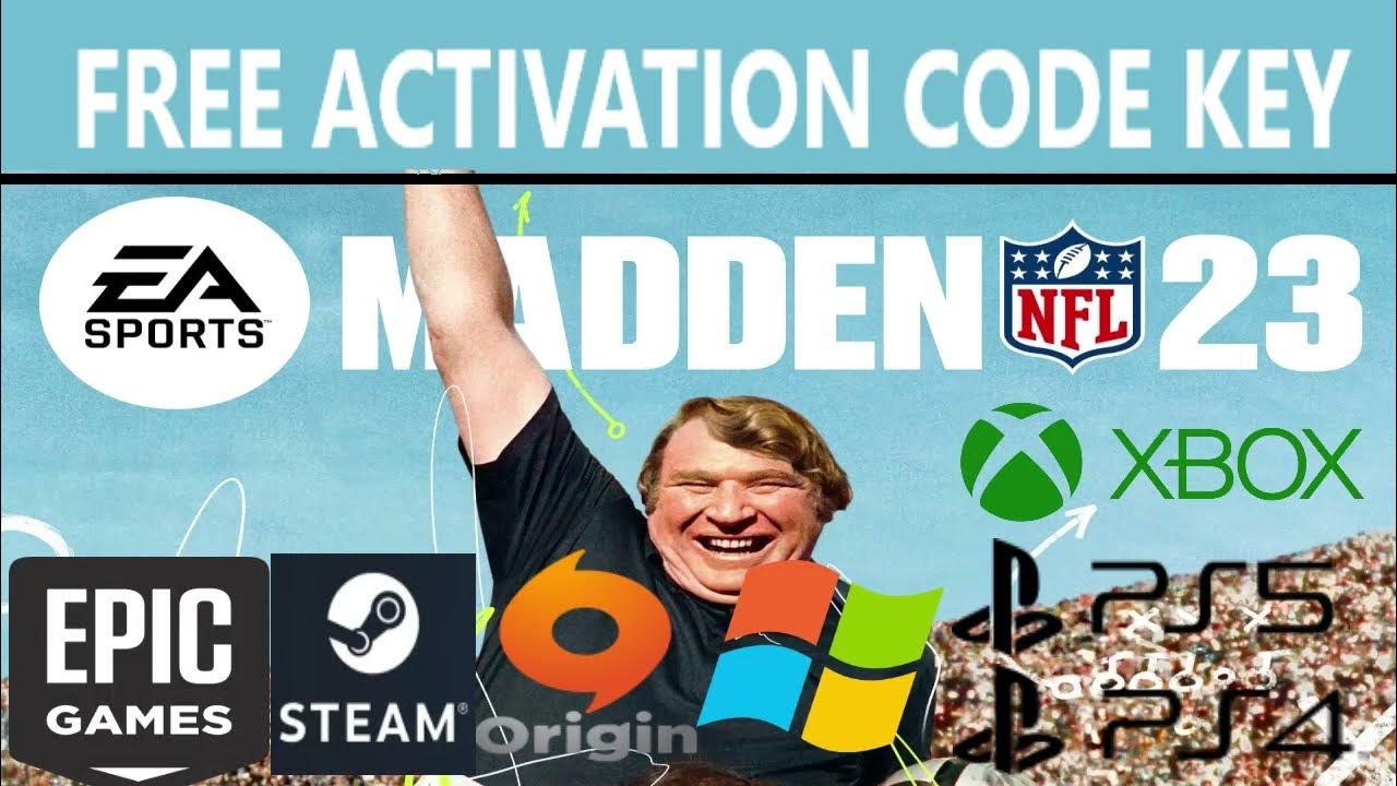 MADDEN 23 CODE KEY for PS4 PS5 xbox PC steam epic origin MULTIPLAYR