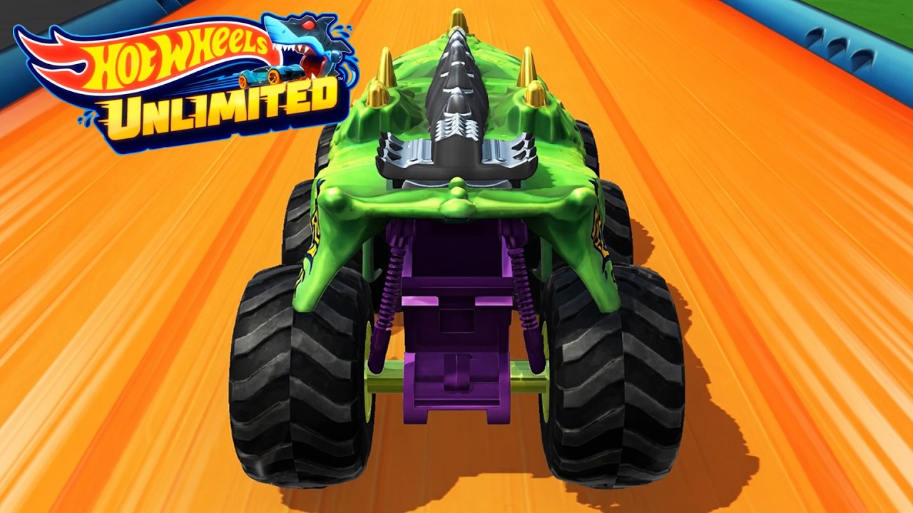 Hot Wheels Unlimited: Let’s Race Rhinomite & Skelesaurus