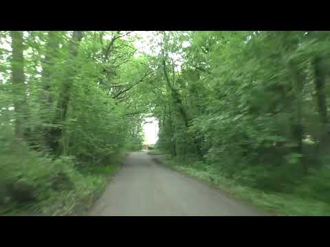Driving From Hallow Through Sinton Green To Little Witley, Worcestershire, England 3rd June 2021