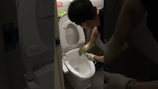 깨끗한 욕실은 이렇게 만들어집니다 #정감청소