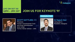 After a stellar show on day 1, join us 2 of the indegene digital
summit with keynote by scott gottlieb, exciting panel discussions, and
roundtable net...
