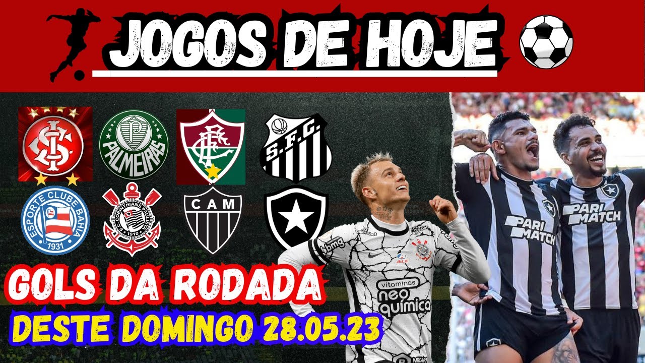 GOLS DESTE DOMINGO NO BRASIL E NO MUNDO!