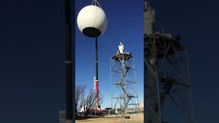 Radar Radome Removal for Pedestal Replacement