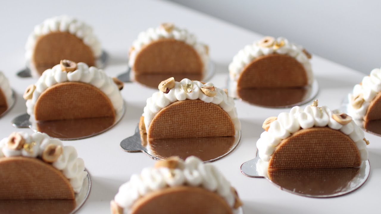 Caramel Chocolate Mousse Tart Recipe | 카라멜 초코 무스 타르트 레시피 💕