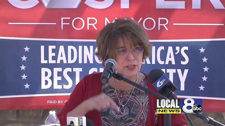 Mayor Rebecca Casper announces re-election campaign