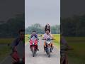 Mera Dono Bike Ek Sath Ride Pe Jana Chahti Hai 🏍️❤️ #shorts #ktm #r15v4
