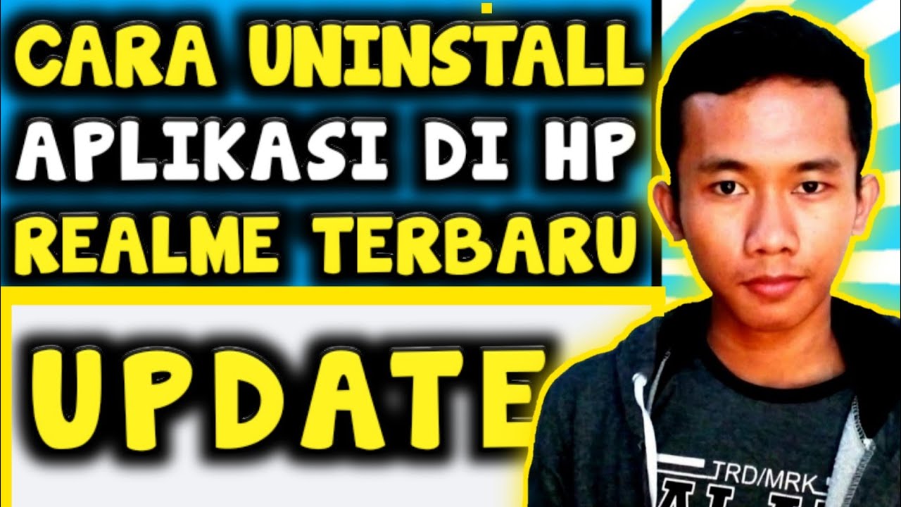 Cara Menghapus Aplikasi di HP REALME - EASY - YouTube