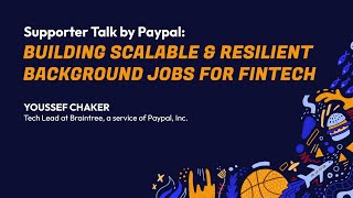 Celebrity RubyConf 2024 Supporter Talk by Paypal: Building Scalable & Resilient ... by Youssef Chaker Profile