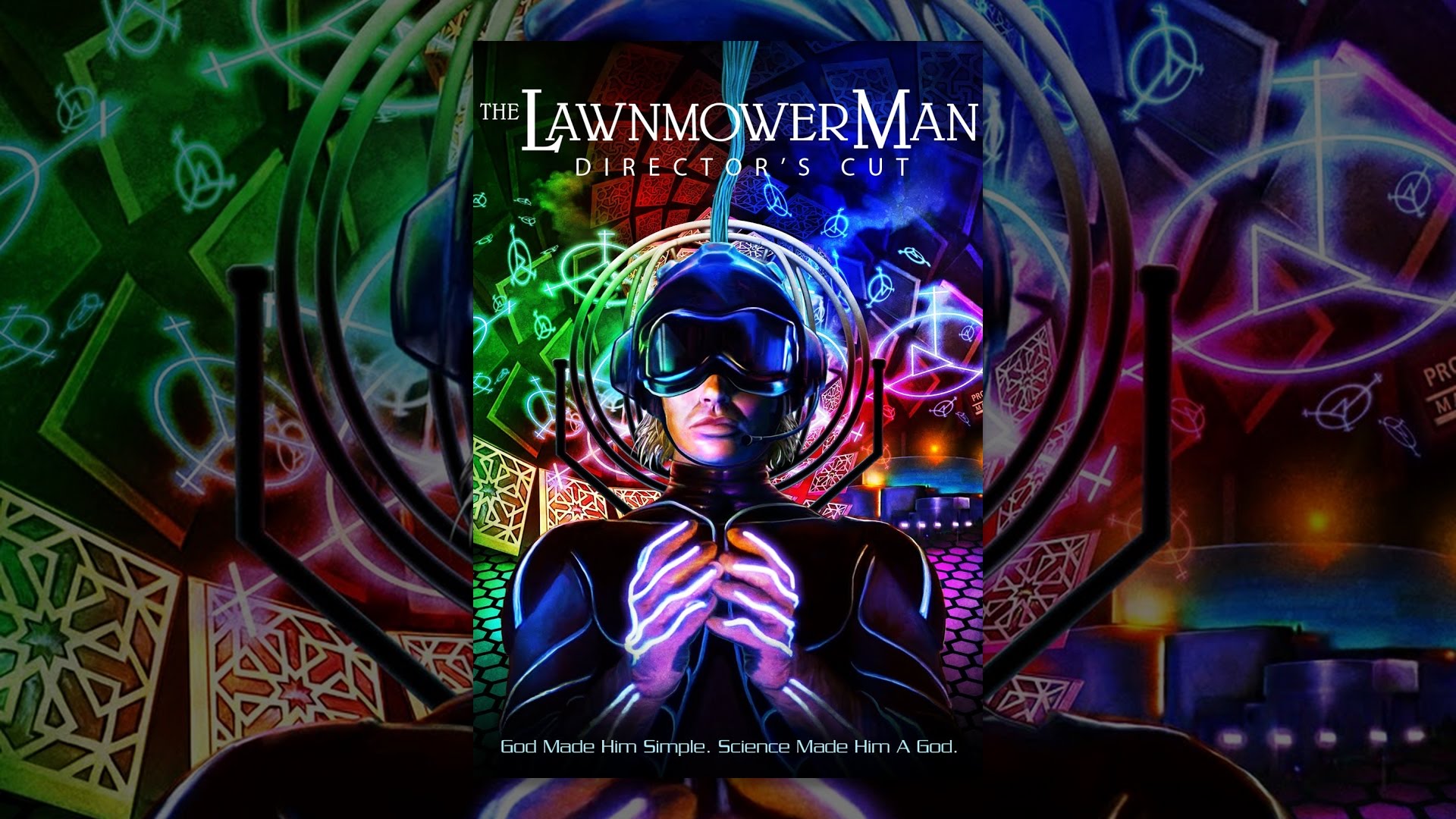 Lawnmower man. Постер the Lawnmower man. Lawnmower man Sega.