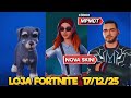 NOVA SKIN E MASCOTE COURAGE - LOJA FORTNITE 17/12/25 - LOJA FORTNITE HOJE - LOJA FORTNITE AO VIVO