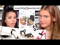 WE TRIED ON $5 SHOES! WE COULDN'T BELIEVE IT!!!