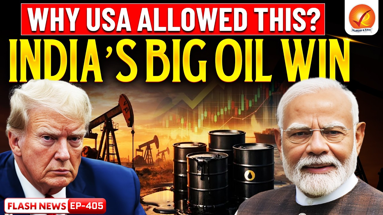 Why US Allows India to Buy Russian Oil for 30 Days | Vajiram and Ravi