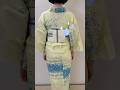後ろのおはしょりがシワシワになったら　#きものすなお #着物 #kimono #おはしょり