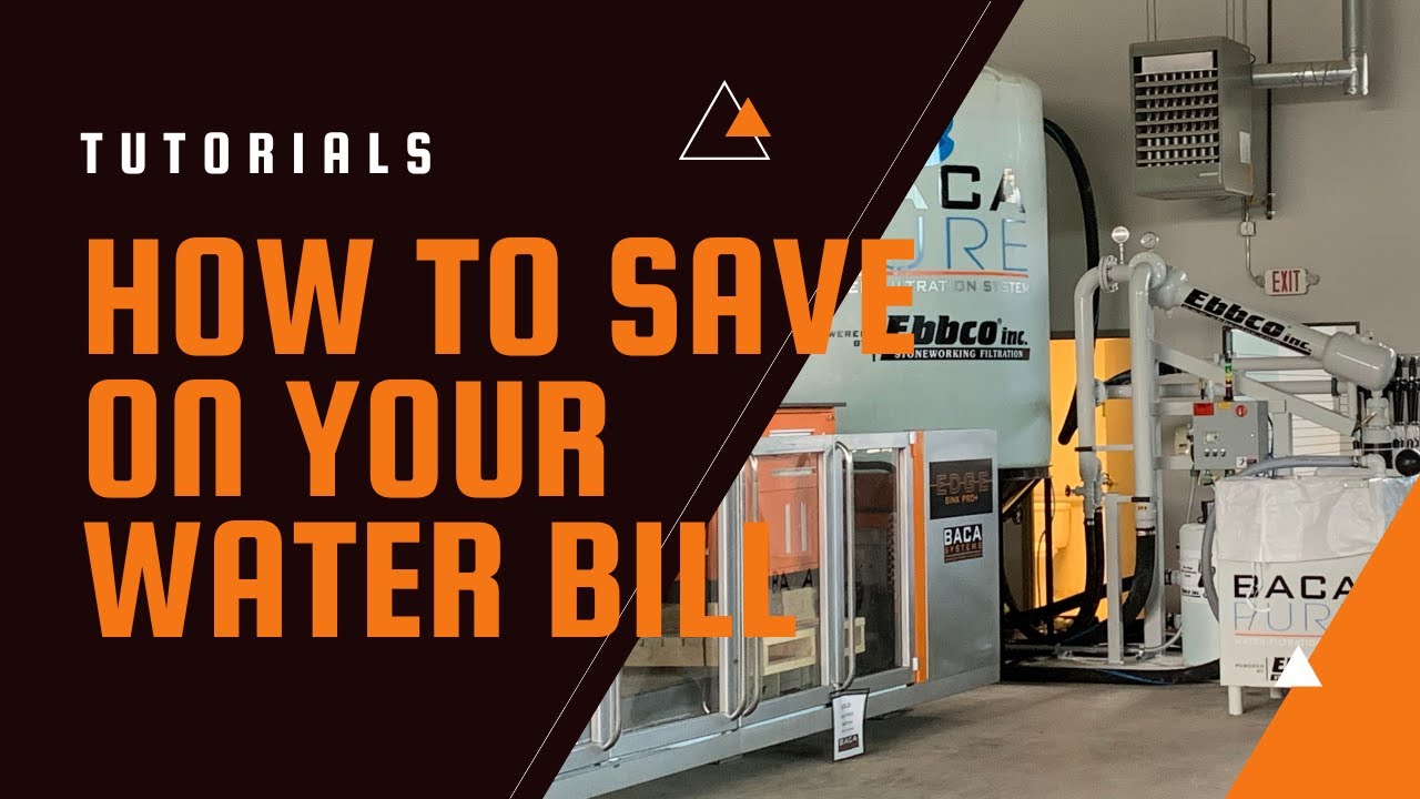Reduce, Reuse, & Recycle – How To Save On Your Water Bill With BACA PURE  Virtual Fabrication Seminar
