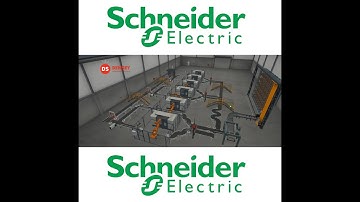 Schneider Factory İO Factory Simulation  M221 PLC