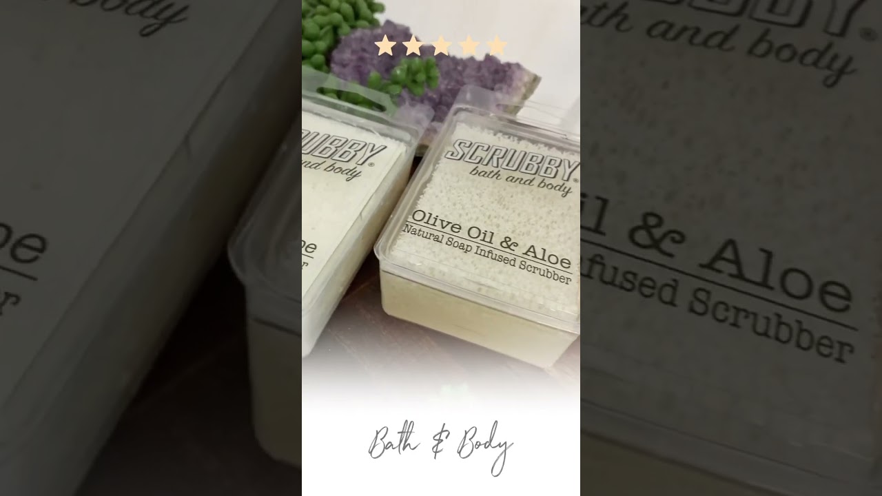 Treat Your Body To Our Bath & Body Scrubby Soap! 