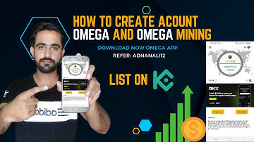 how to create Omega network account | Omega Network Mining
