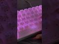 Glowing pink keys, cool that always pleases! 🌸⌨️⚡#foryou  #keyboard#zornher#zh980#wireless##fyp