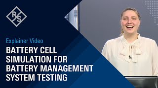 Explainer video: Battery cell simulation for Battery Management System testing