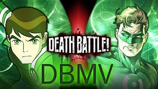 Ben 10 VS Green Lantern (Cartoon Network VS DC Comics) DEATH BATTLE! DBMV! (Holiday)