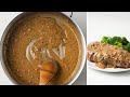 Creamy peppercorn sauce