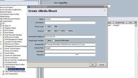 Cisco HX Compute Only Node Addition, part 2 of 4  Installing VMware ESXi with vMedia Policy