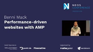 Neos Con 2019 | Benni Mack: Performance driven websites with AMP (TYPO3)