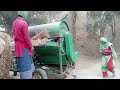 #মেশিন দিয়ে ধান মাড়াই #Paddy Threshing machines#