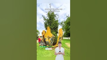 Những chiếc máy trồng cây quá chuyên nghiệp #donghanhxanh #cleanchem #khampha