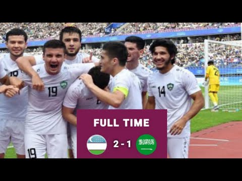 Uzbekistan vs Arab saudi 8 besar Asian game 2023 kemarin