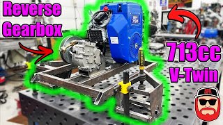 We Build An Extreme Duty Go Kart Swing Arm With Reverse Gearbox