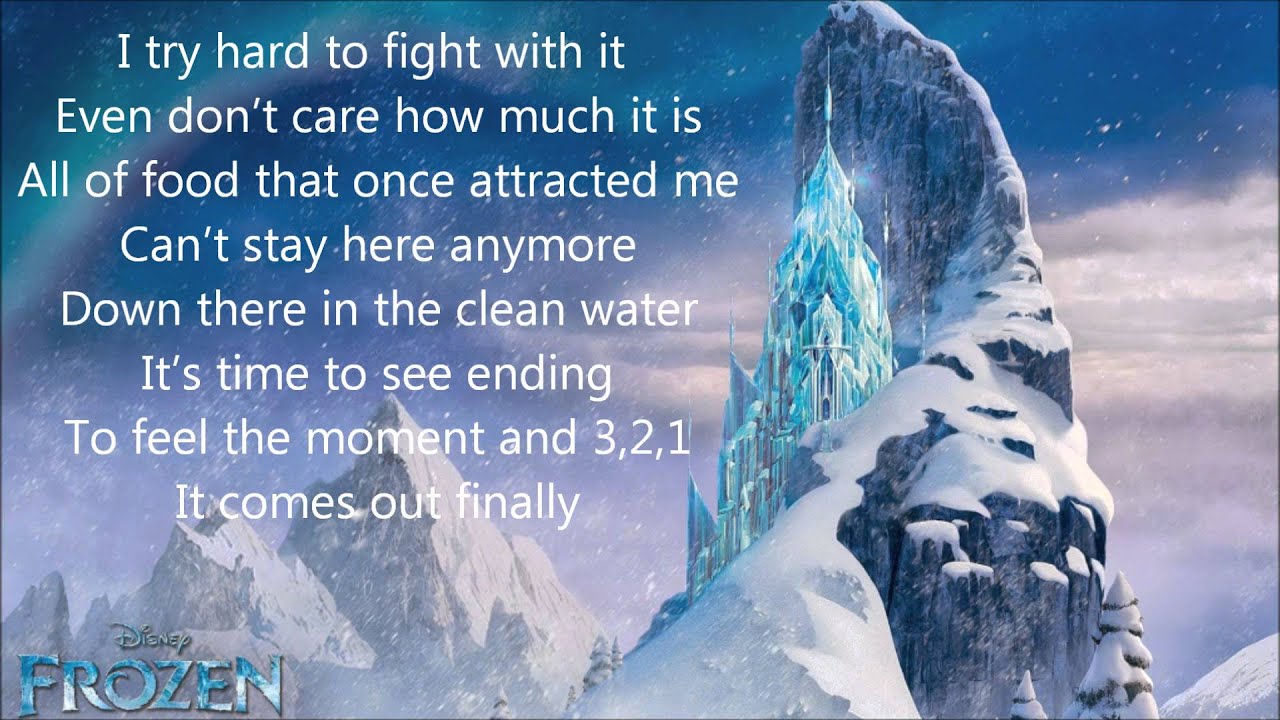 Frozen冰雪奇緣_Let it go (PooPoo ver.Let it out) with lyrics YouTube