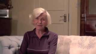 Honor Blackman wishes Blind Veterans UK a happy 100th birthday