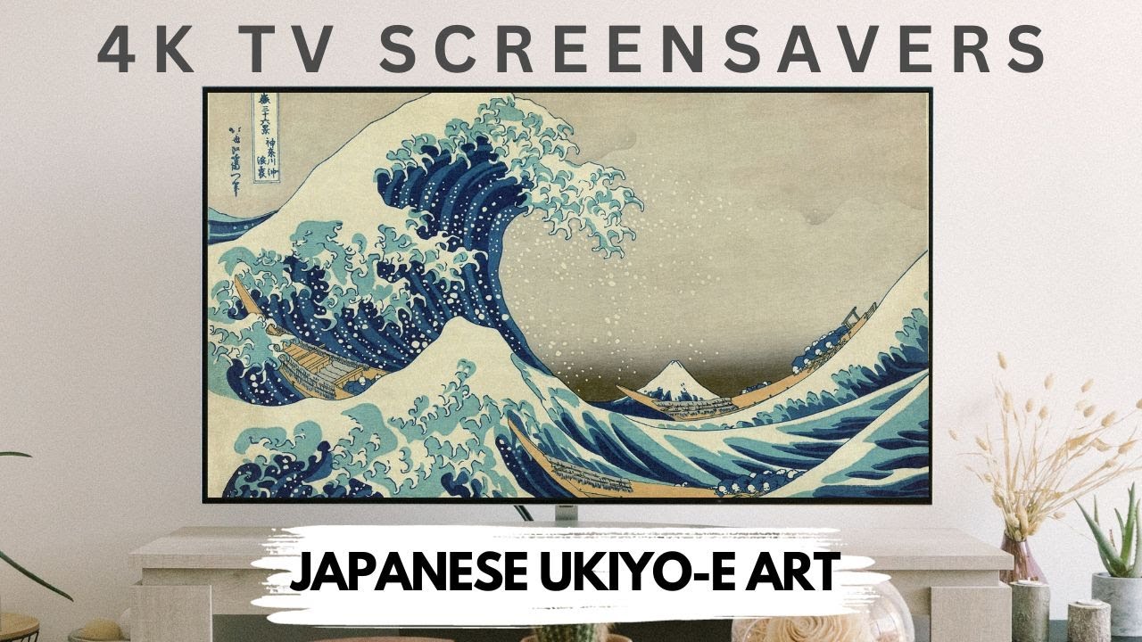 The Great Wave & More | HD Hokusai Ukiyo-e Japanese Art for Your TV | 2 Hours, No Sound