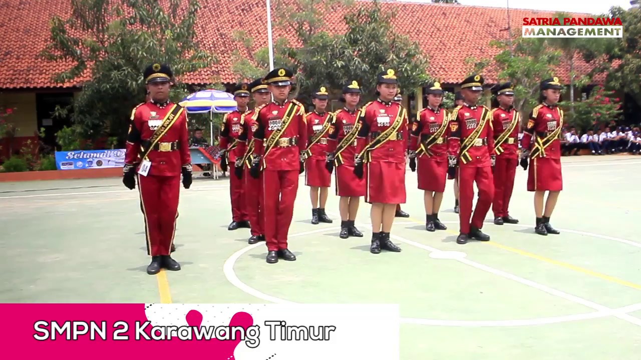 SMPN 2 Karawang Timur - LASATRA 04 - YouTube