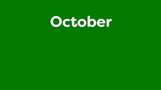 PIT Count Planning Month by Month: October