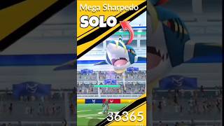 Mega Sharpedo Solo — INSANE CLUTCH 😱💀 waited till the last second!