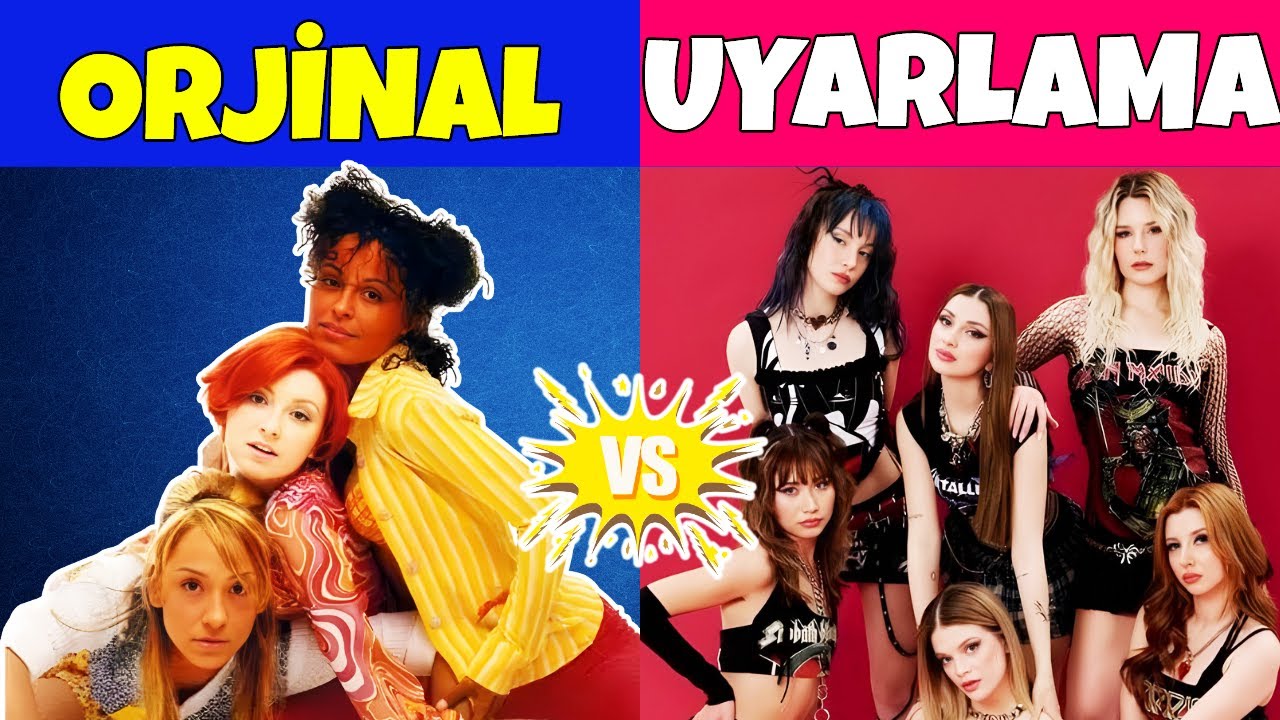Orjinal Vs Uyarlama Şarkılar🎸Bir Şarkı Seç 😍 Birini Seç Diğerini Çöpe At 🚮