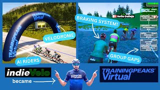 IndieVelo Review: The Free Zwift Alternative with TrainingPeaks Virtual Integration🔥