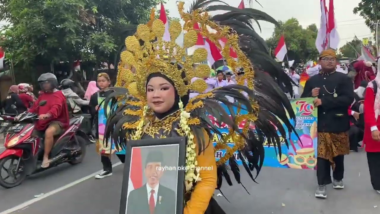 KARNAVAL DRUMBAND DIWEK 2024 HUT RI KE 79 PART 2