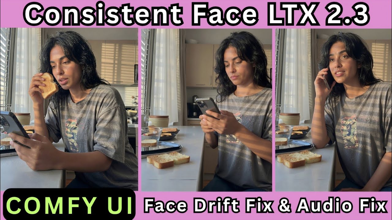 LTX 2.3 Face Consistency Fix in ComfyUI — 10S Nodes Full Workflow Tutorial