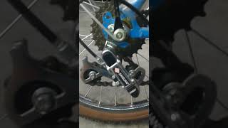 Abubakar's first cycle and happy mood 