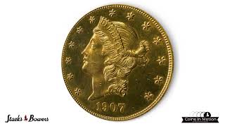 1907-D JD-1, the only known dies. Rarity-8. Branch Mint Proof-62 (PCGS).