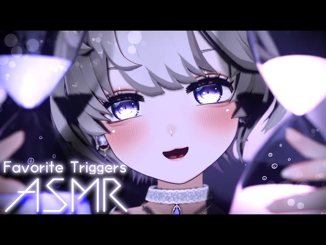 【ASMR】A collection of my favorite sounds🤍🫧 (Squeeze, bubble clock, inaudible whispers...etc.)