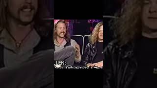 Metallica tired of Mustaine questions… In 1992 #jameshetfield #jasonnewsted