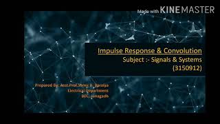 Impulse response and Convolution