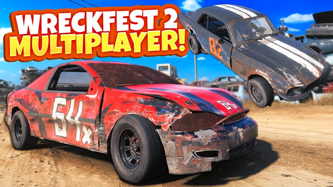 Wreckfest 2 Multiplayer Is PURE CAR CRASHING CHAOS and I Love it! - YouTube