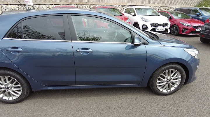 2017 Kia Rio 1.4 MPi 3 in Smokey Blue