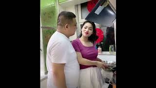 Funny Husband wife love in kitchen ? | husband kissing ? wife husband wife lovestatus