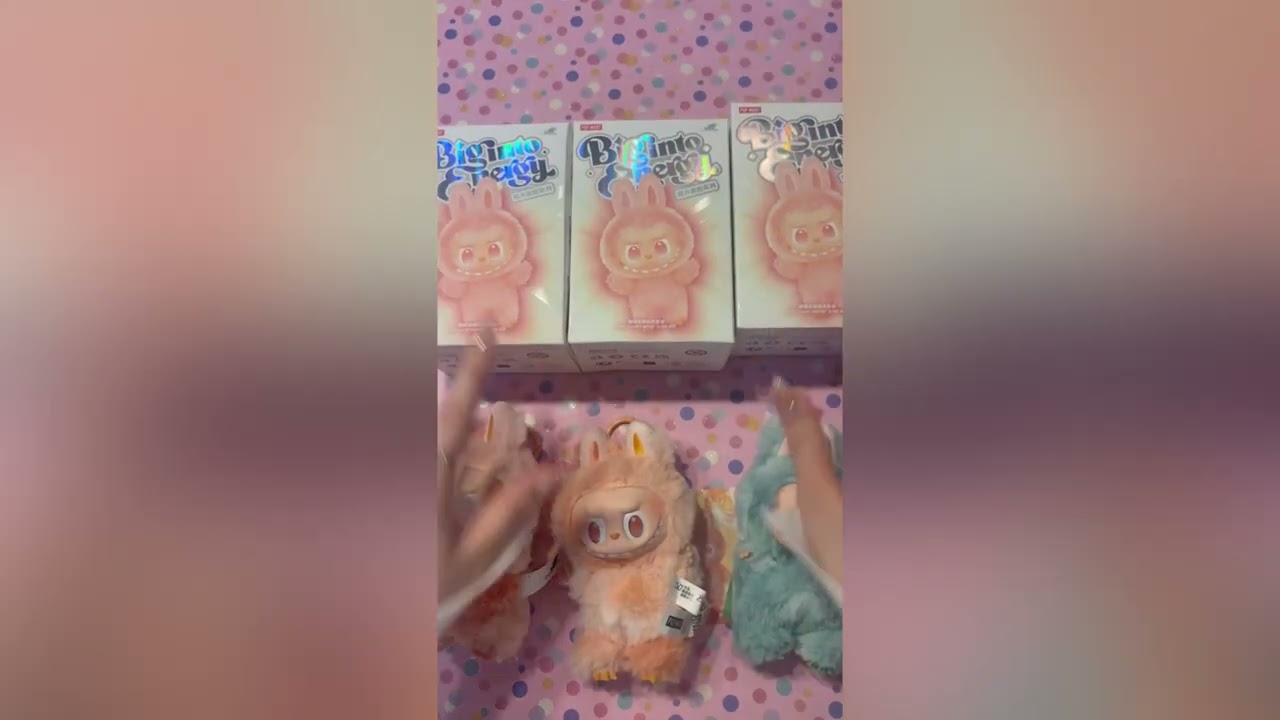 Labubu BIG INTO ENERGY Full Set ASMR unboxing 💖Fake or Original⁉️